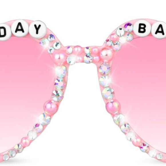 Accessories - Birthday Girl' Sunglasses - Pink Party Glasses for Women, Gifts, Accessories and